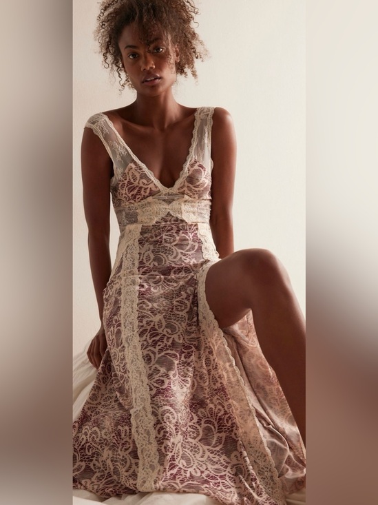 Free People Dresses & Skirts - Free People in the clouds maxi bodysuit NWT